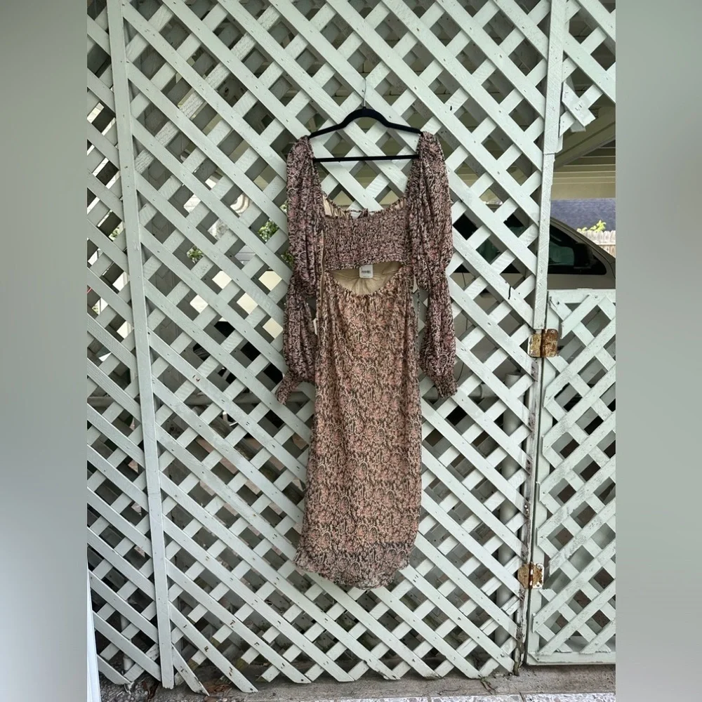 🌸Free People Aglow Midi Dress